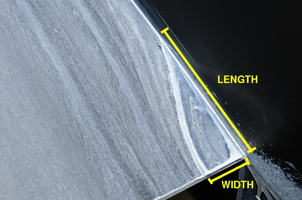 T640 separation region, alpha=2.5 deg