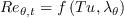 Re_{\theta,t} = f\left(Tu, \lambda_\theta\right)