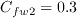 C_{fw2}=0.3